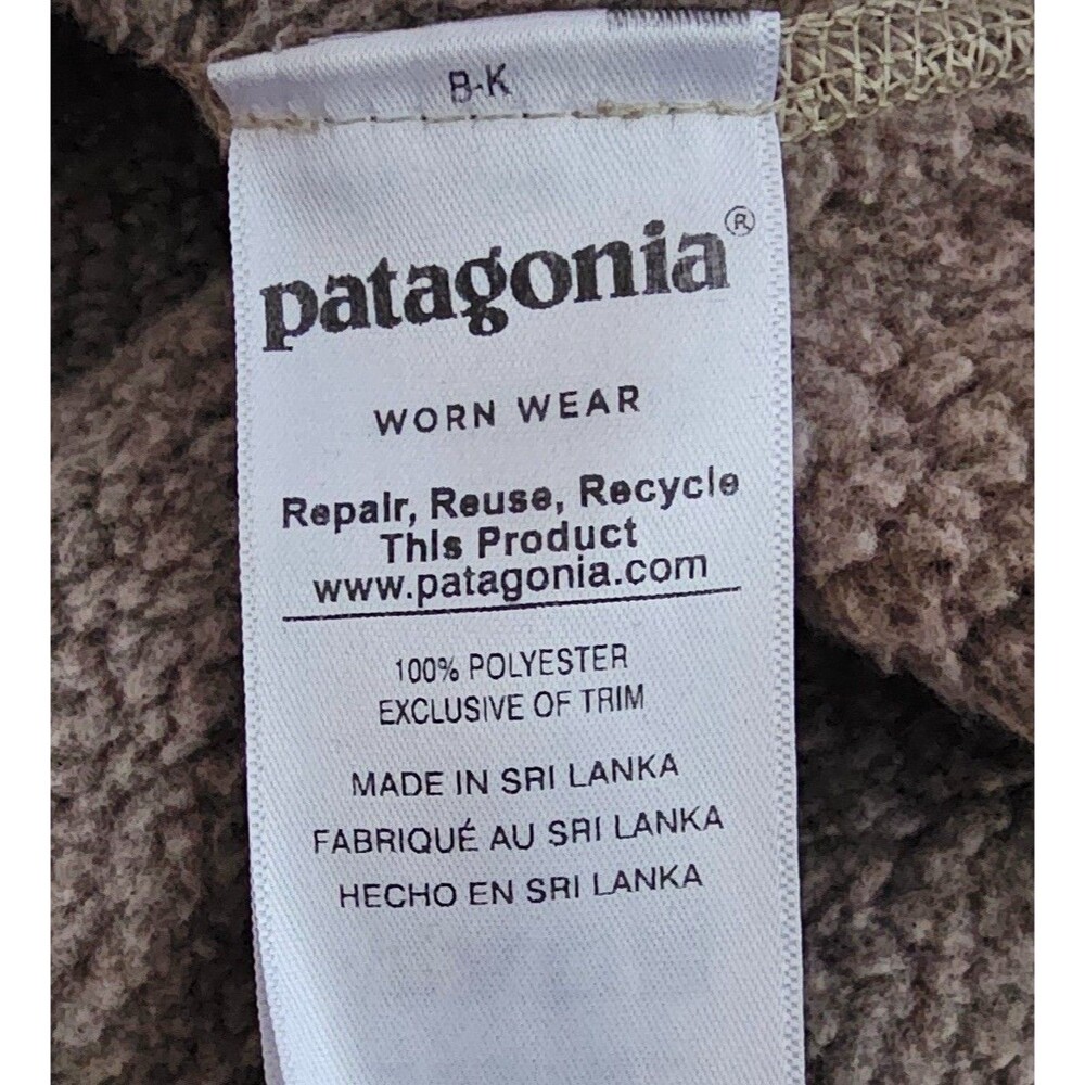 Patagonia Better Sweater Full Zip Jacket Men’s XL Oaks Brown 25527 FA17 Fleece - Picture 9 of 14